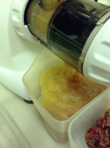 Juicing not-so-juicy apples = applesauce